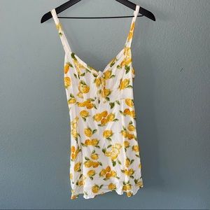 Lemon mini dress